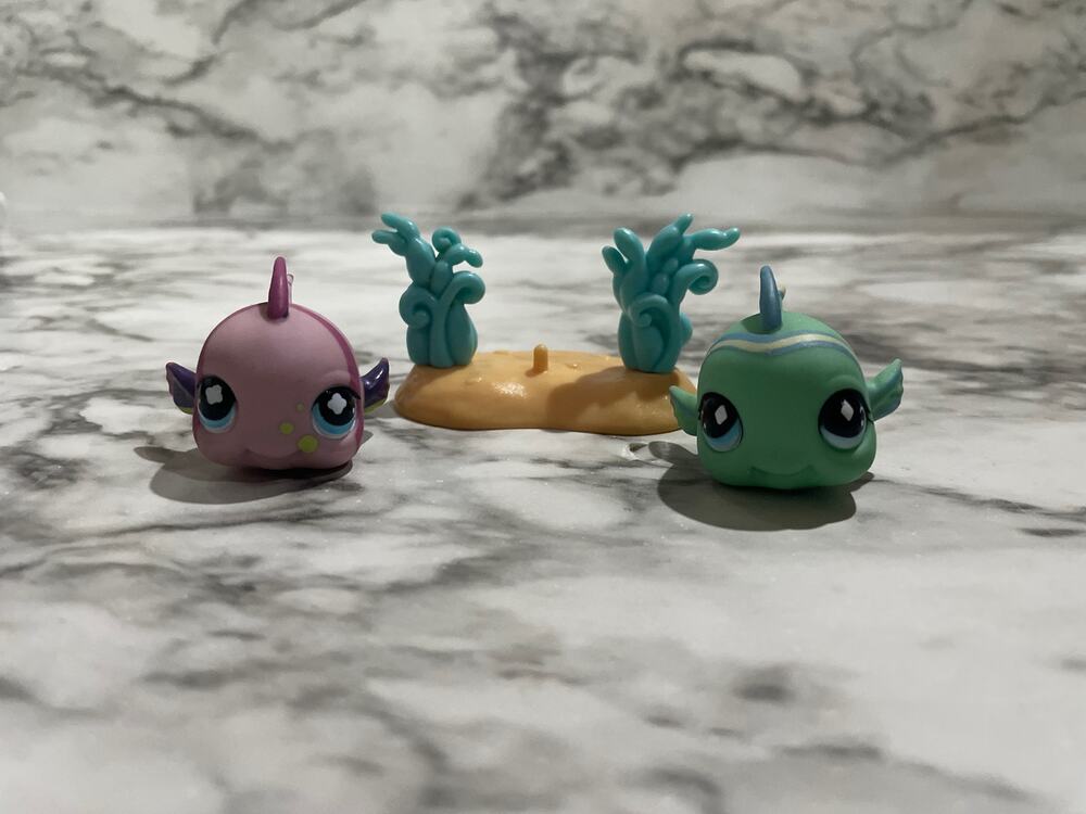 Littlest pet shop fish bundle